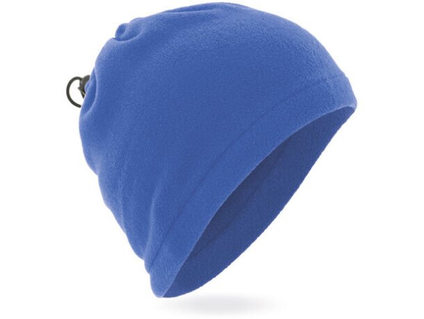 Braga polar con función de gorro azul royal