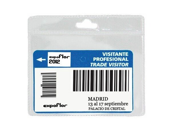 Identificador pvc de 6.3x9.3cm