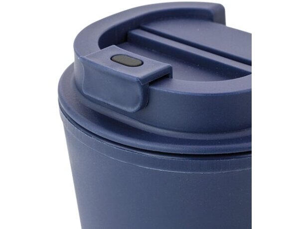Vaso térmico hermético Tulcán 380ml con cinta de transporte Azul marino detalle 17