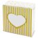 Perfumador de aluminio corazón oro