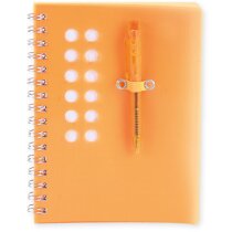 Libreta tamaño A6 con tapas de plástico de color personalizada Libreta tamaño A6 con tapas de plástico de color personalizada