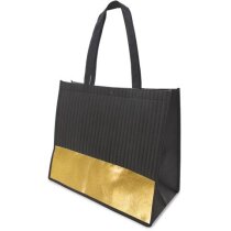 Bolsa lafayette negro/oro personalizada