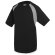camiseta tecnica colores bandera unisex negro