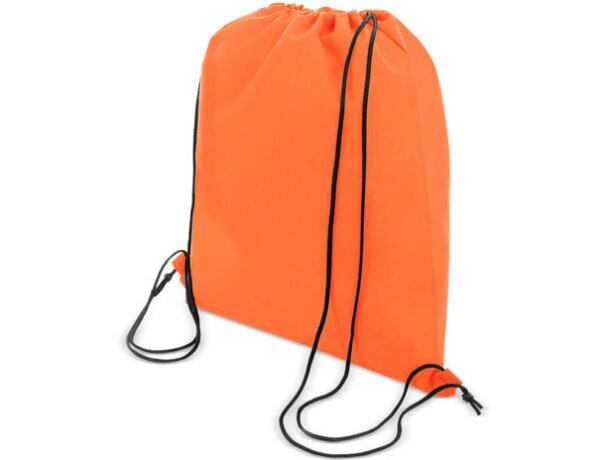 Bolsa saco de nonwoven naranja