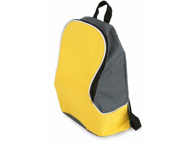 Mochila poliéster 600d colores combinados amarilla Mochila poliéster 600d colores combinados amarilla