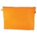 Bolsa grande de pvc con cremallera naranja