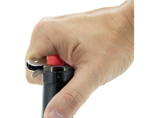 Set de vino 3 piezas Merlot con sacacorchos y dosificador detalle 3