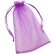 Bolsa de regalo de material organza lila