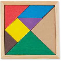 Puzzle de madera en colores personalizado Puzzle de madera en colores personalizado