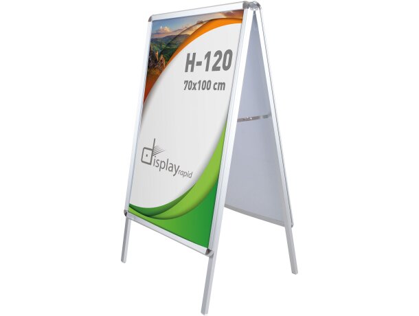 Caballete aluminio 70x100 2 caras Xira