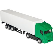 Camión tráiler de juguete personalizado azul Camión tráiler de juguete personalizado azul