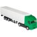 Camión tráiler de juguete Verde