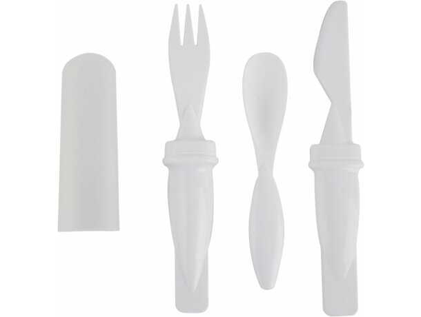 Set de cubiertos de plástico montables Set de cubiertos de plástico montables