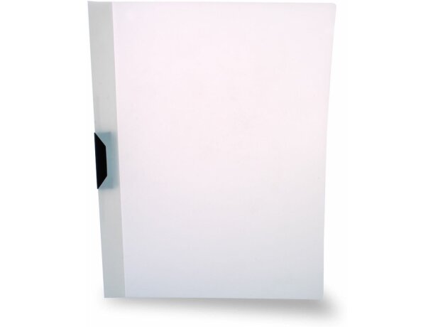 Carpeta dosier plata blanco