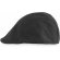 Gorra estilo fashion en poliester algodón negra barata