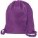 Mochila saco con cintas ajustables Lila