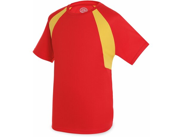 Camiseta técnica colores bandera unisex