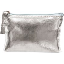 Monedero con tirador de polipiel