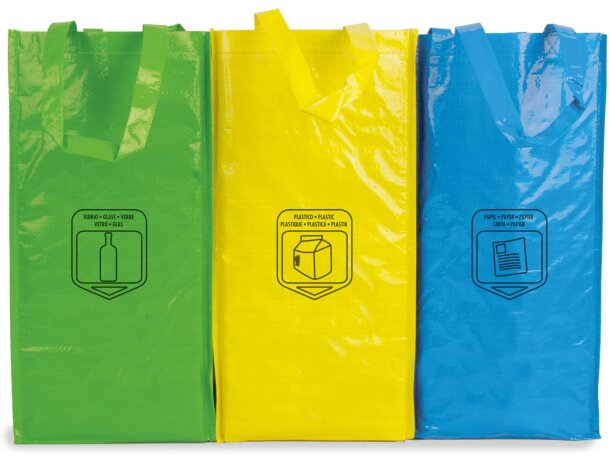 Bolsa para reciclar en casa