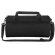 Bolsa deporte con zapatero Fitness en poliéster 100% Negro detalle 7