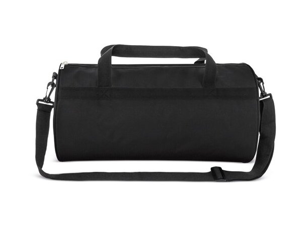 Bolsa deporte con zapatero Fitness en poliéster 100% Negro detalle 7