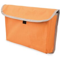 Bolsa portadocumentos de colores con ribete gris personalizada Bolsa portadocumentos de colores con ribete gris personalizada