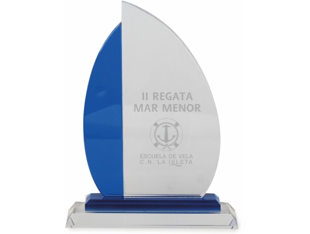 Trofeo de cristal Kentaurus personalizado