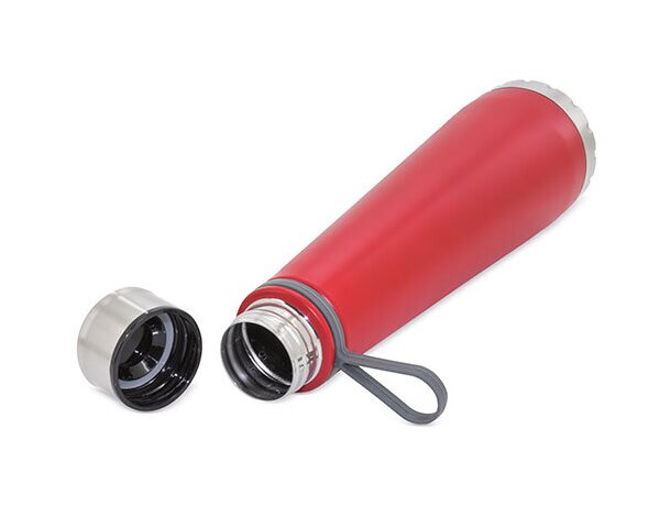 Botella acero "disen" plata