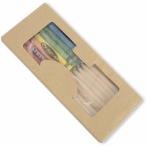 Set 10 lápices colores y 10 ceras Caboolture