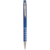 Bolígrafo de aluminio de Pierre Cardin azul personalizado
