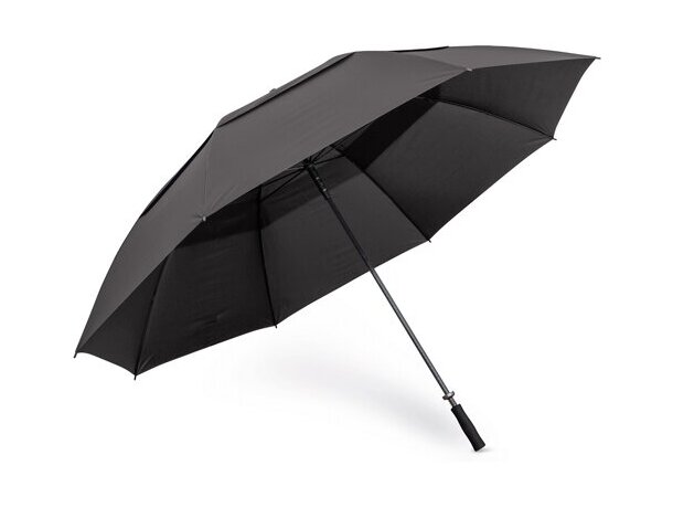 Paraguas Protocolo con varillas de fibra de vidrio y mango EVA Negro detalle 9