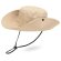 Sombrero ajustable Cairo de microfibra con sistema convertible Piedra detalle 6