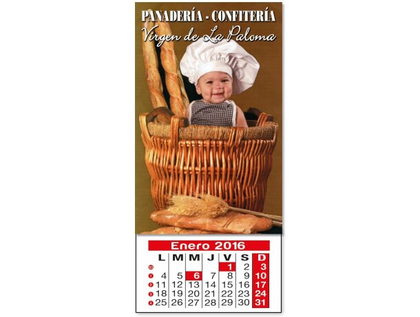 Mini almanaque con iman barato