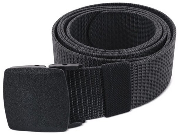 Cinturon elastico bandera/ne negro