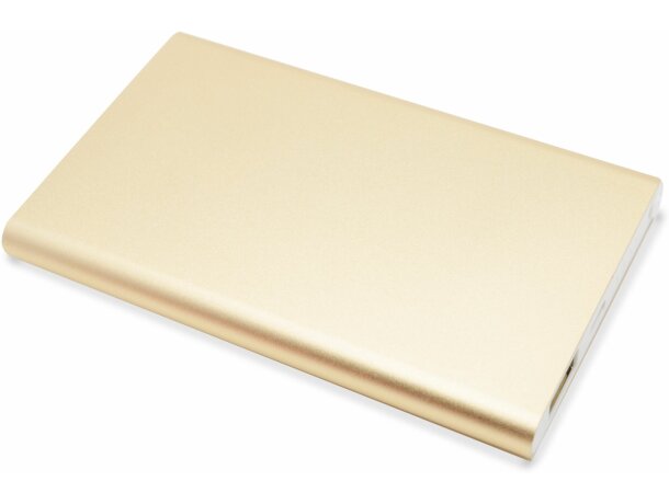 Batería portátil de 400 mah personalizada oro Batería portátil de 400 mah personalizada oro