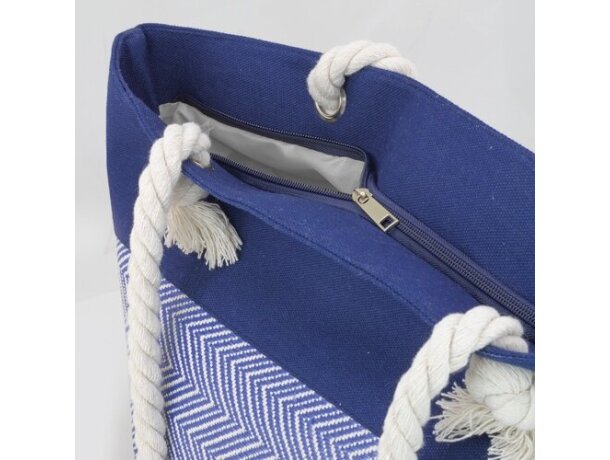 Bolsa Emeril de poliéster reciclado con bolsillo interior detalle 3