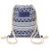 Bolsa mochila Mykonos algodón reciclado 33x41 cm detalle 1