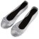 Bailarinas para mujer en set de 12 pares personalizado plata