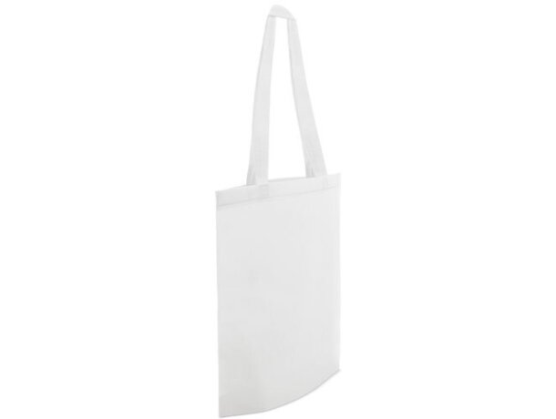 Bolsa de ancho fondo blanco