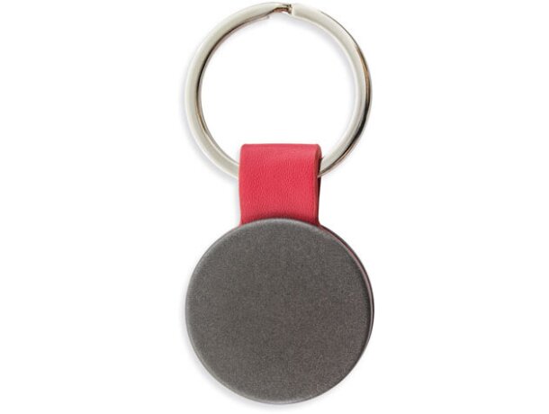 Llavero metalico crosby rojo