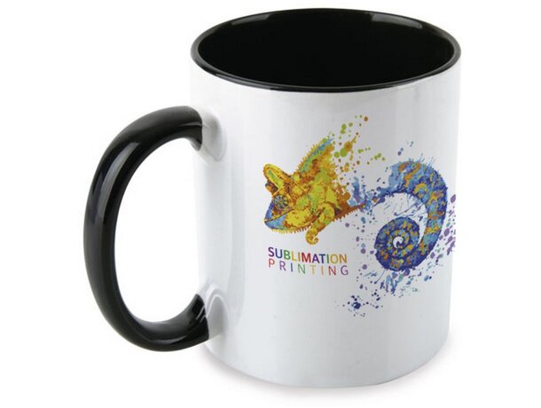 Mug sublimacion Cartagena negro