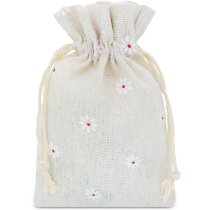 Bolsa de algodon flores personalizado