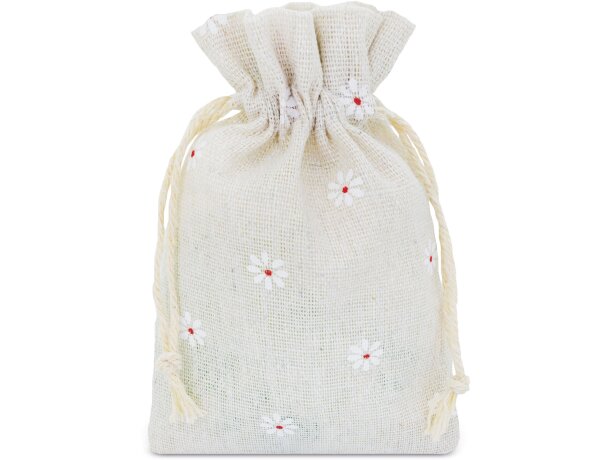 Bolsa de algodon flores