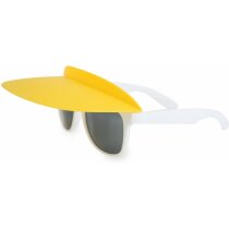 Gafas de sol originales con visera grabado amarilla Gafas de sol originales con visera grabado amarilla