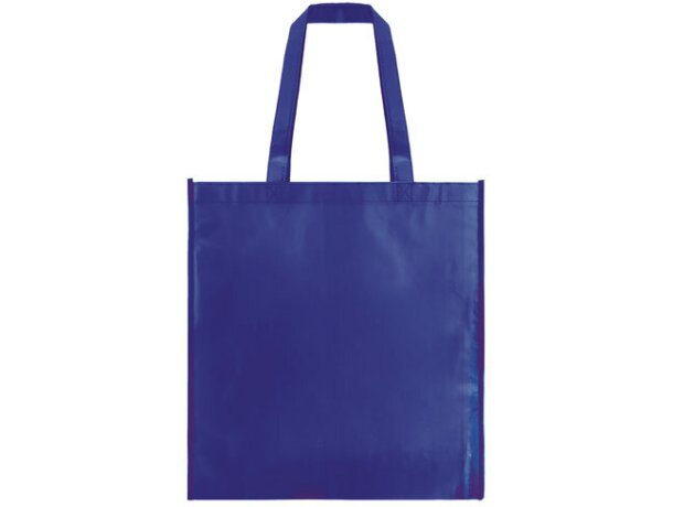 Bolsa non woven laminado mate Fern azul royal