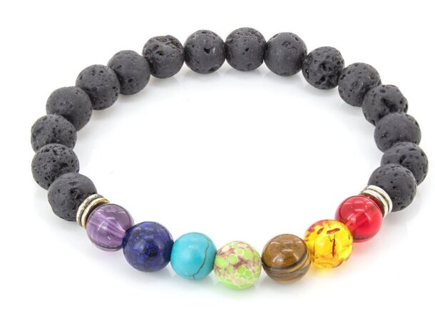 Pulsera piedra volcánica Helena