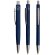 Bolígrafo Pierre Cardin Mercury con acabado en aluminio Azul marino