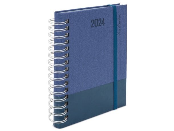 Agenda anillas Pierre Cardin Lorient azul marino