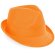 Sombrero premium amarillo naranja fluorescente