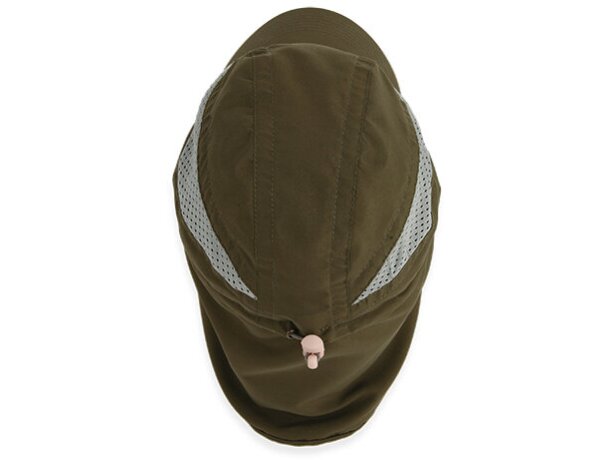 Gorra microfibra Sahara verde